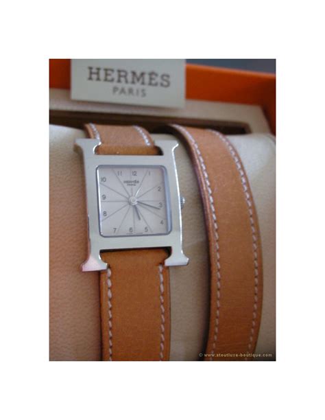 hermes bracelet cuir montre|bracelet Hermes femme prix.